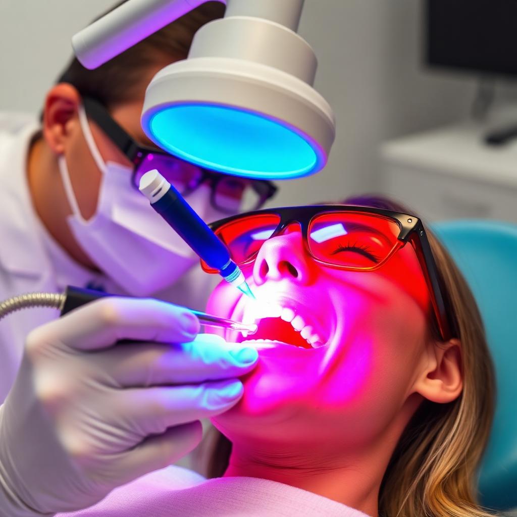 Laser Dentistry treatment at Dentomax Dental and Implant Centre, Dwarka